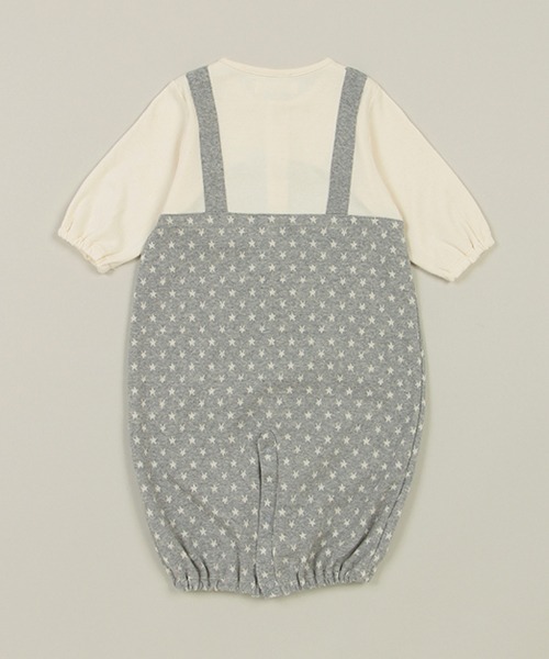 sense of wonder(センスオブワンダー)の「スタージャカード2wayオール(ロンパース・キッズ・グレー・50-70cm)」の5枚目の写真