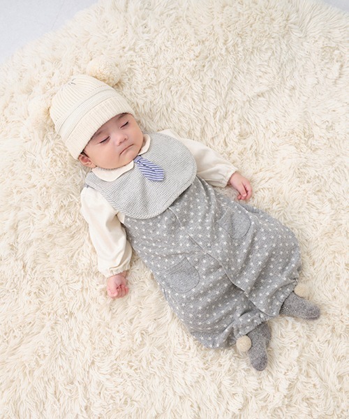 sense of wonder(センスオブワンダー)の「スタージャカード2wayオール(ロンパース・キッズ・グレー・50-70cm)」の3枚目の写真