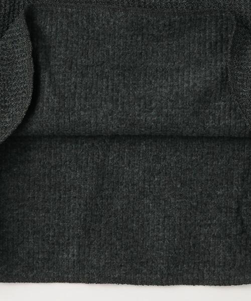 green label relaxing（グリーンレーベルリラクシング）の「メランジワッフル クルーネック カットソー（Tシャツ/カットソー・メンズ・オフホワイト/ダークグレー/マスタード・S/XL/M/L）」の13枚目の写真