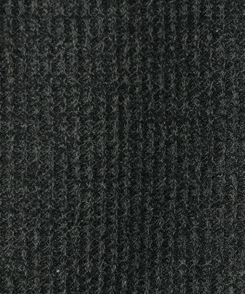 green label relaxing（グリーンレーベルリラクシング）の「メランジワッフル クルーネック カットソー（Tシャツ/カットソー・メンズ・オフホワイト/ダークグレー/マスタード・S/XL/M/L）」の14枚目の写真