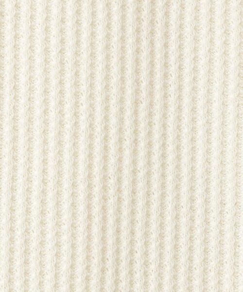 green label relaxing（グリーンレーベルリラクシング）の「メランジワッフル クルーネック カットソー（Tシャツ/カットソー・メンズ・オフホワイト/ダークグレー/マスタード・S/XL/M/L）」の20枚目の写真