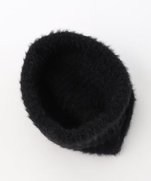 green label relaxing（グリーンレーベルリラクシング）の「GLR フラッフィー ビーニー / 帽子（ニットキャップ/ビーニー・キッズ・オフホワイト/イエロー/ブラック/ライラック・FREE）」の12枚目の写真