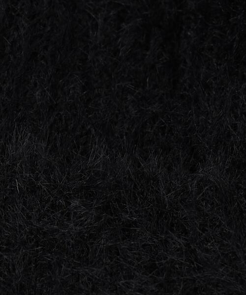 green label relaxing（グリーンレーベルリラクシング）の「GLR フラッフィー ビーニー / 帽子（ニットキャップ/ビーニー・キッズ・オフホワイト/イエロー/ブラック/ライラック・FREE）」の13枚目の写真