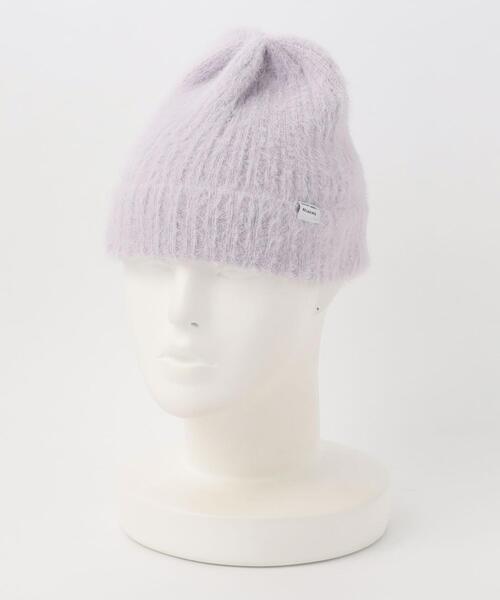 green label relaxing（グリーンレーベルリラクシング）の「GLR フラッフィー ビーニー / 帽子（ニットキャップ/ビーニー・キッズ・オフホワイト/イエロー/ブラック/ライラック・FREE）」の17枚目の写真
