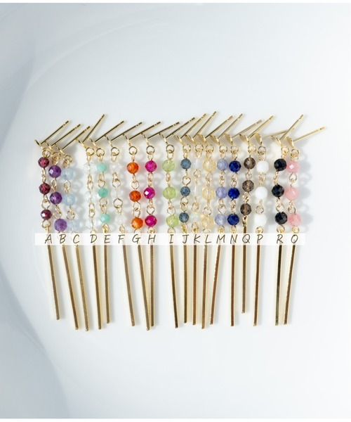 Meach.（ミーチ）の「【Meach.】14kgf誕生石ミニハートロングピアス（ピアス（両耳用）・レディース・K/O/F/J/N/I/E/H/D/A/R/C/P/B/L/Q/M/G・FREE）」の19枚目の写真