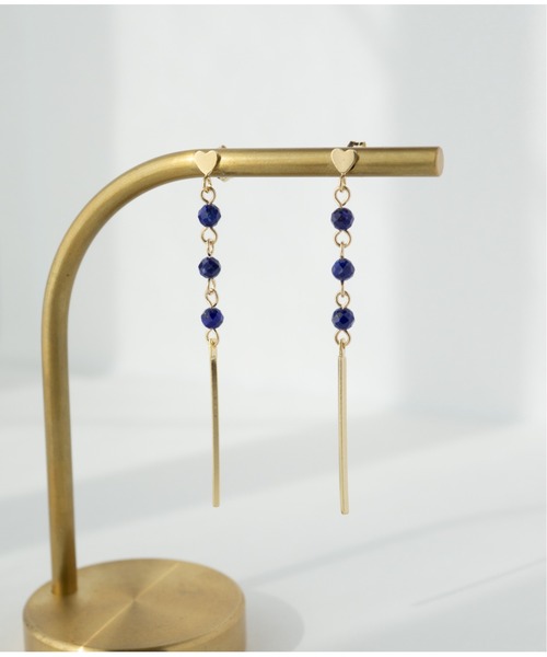 Meach.（ミーチ）の「【Meach.】14kgf誕生石ミニハートロングピアス（ピアス（両耳用）・レディース・K/O/F/J/N/I/E/H/D/A/R/C/P/B/L/Q/M/G・FREE）」の21枚目の写真