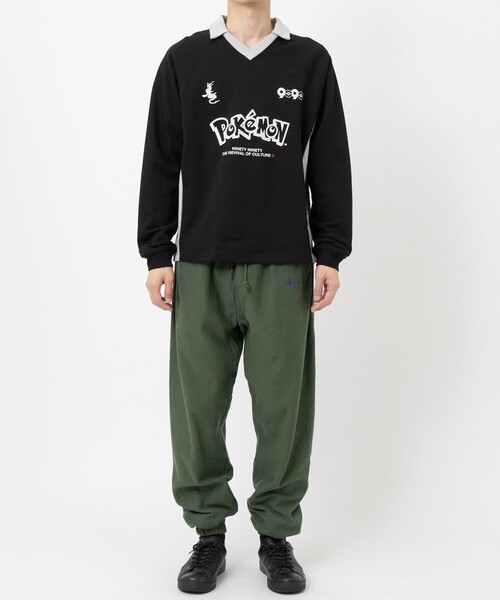 9090（ナインティナインティ）の「9090 Pokemon Legend Pullover（Tシャツ/カットソー・メンズ・ブラック/グレー・M/L/XL）」の3枚目の写真
