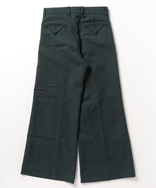 SASQUATCHfabrix.(サスクワァッチファブリックス)の「Sasquatchfabrix./サスクワッチファブリックス/FLARE SILHOUETTE SLACKS 23AW-PA9-008(スラックス・メンズ・ベージュ/ブラック/モスグリーン・M/S)」の4枚目の写真
