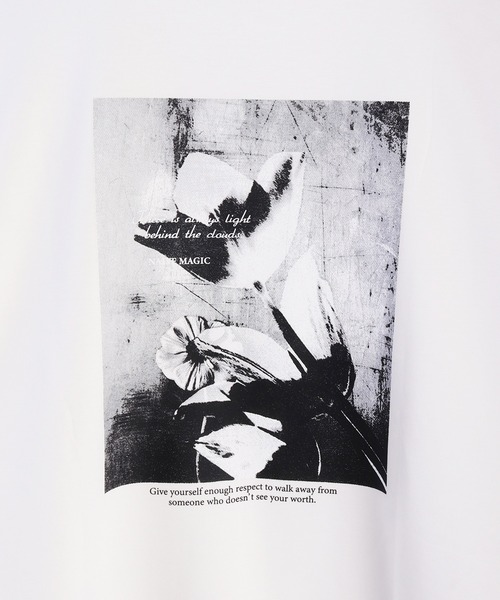 Naive magic（ナイーブマジック）の「NAIVEMAGIC ダンボールニット バックプリントトレーナー（スウェット・メンズ・ホワイト/ブルー/ブラック/ブラック系その他/ホワイト系その他・M/L）」の10枚目の写真