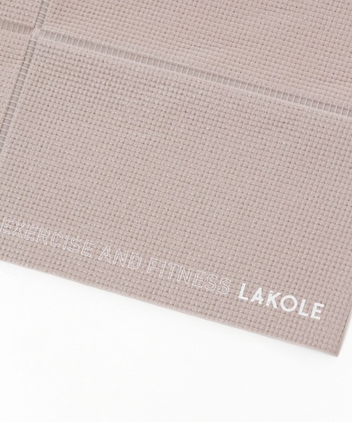 LAKOLE(ラコレ)の「ミニヨガマット / 989342(スポーツグッズ・レディース・グレー/ブラック/オフホワイト・FREE)」の10枚目の写真