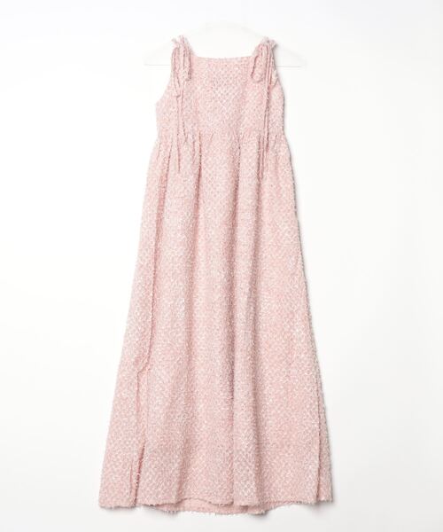 paravion（パラビオン）の「シャギーリボンキャミワンピース（ワンピース・レディース・アイボリー/ピンク/ブラック/オレンジ・FREE）」の11枚目の写真