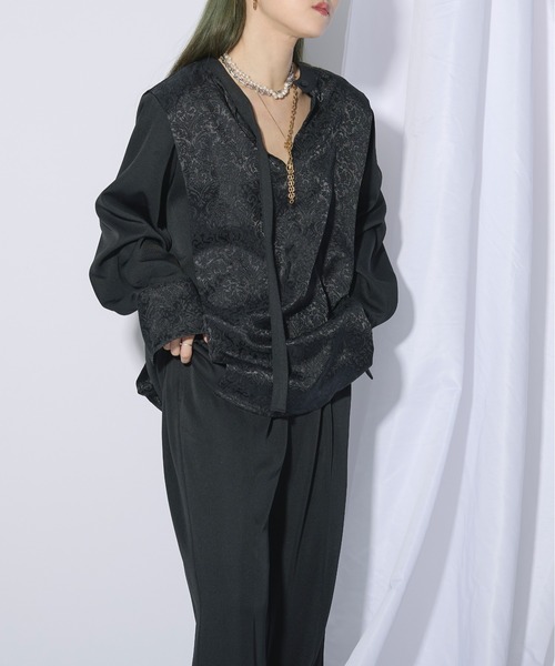 Ezick（エジック）の「Palette jacquard セットアップパンツ