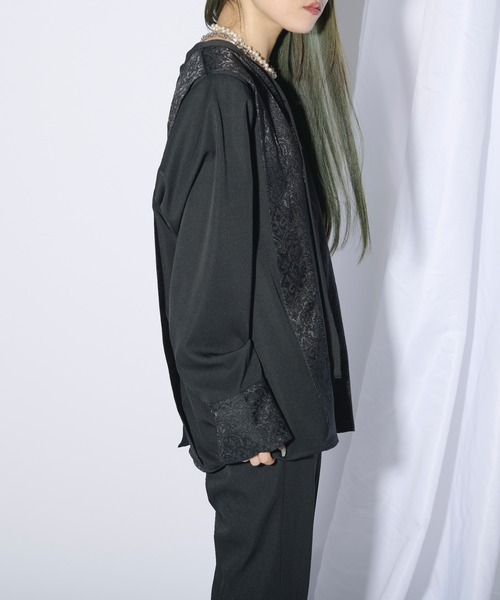 Ezick（エジック）の「Palette jacquard セットアップパンツドレス