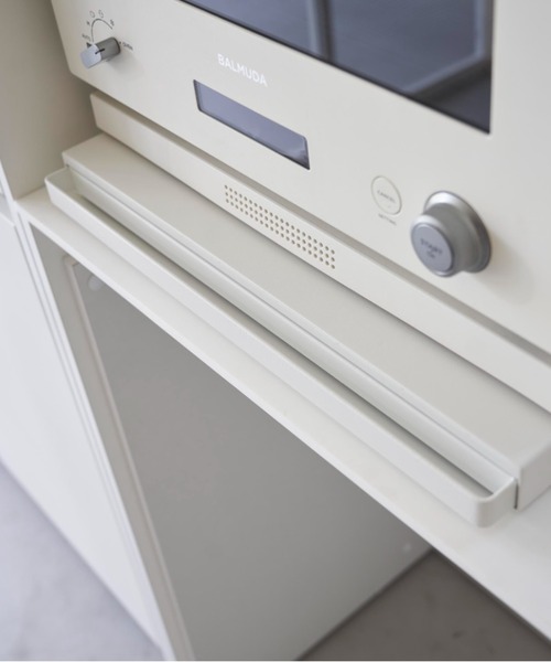 tower（タワー）の「tower(タワー)キッチン家電下スライドテーブル（キッチン収納・レディース・ブラック/ホワイト・ONE SIZE）」の4枚目の写真