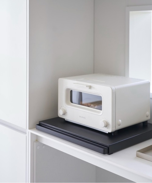 tower（タワー）の「tower(タワー)キッチン家電下スライドテーブル（キッチン収納・レディース・ブラック/ホワイト・ONE SIZE）」の20枚目の写真