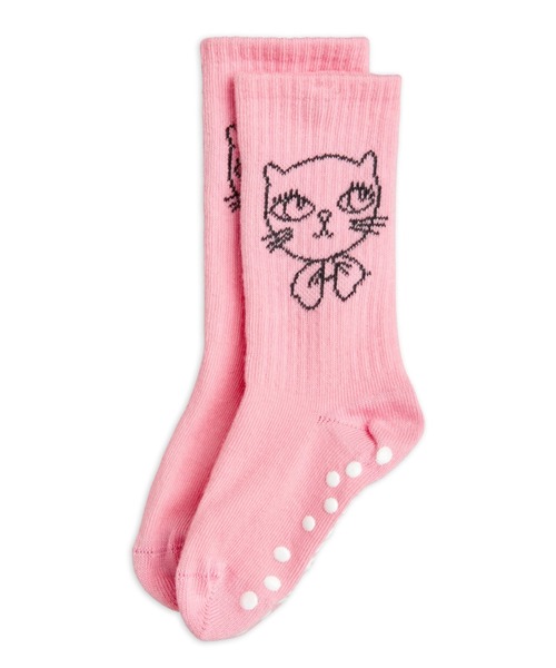 Mini Rodini（ミニロディーニ）の「mini rodini / 滑り止めつきソックス（ソックス/靴下・キッズ・ピンク/ブルー・14-16cm/12-14cm/16-18cm）」の2枚目の写真