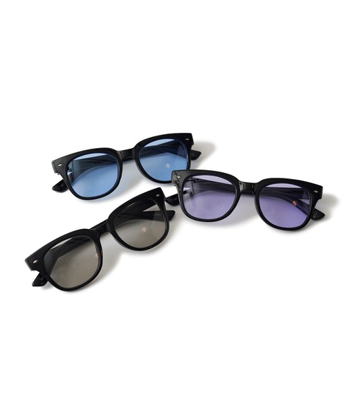 Subciety（サブサエティ）の「SUNGLASS-Vagrant-（サングラス・メンズ・スモーク/ブルー/パープル・FREE）」の6枚目の写真