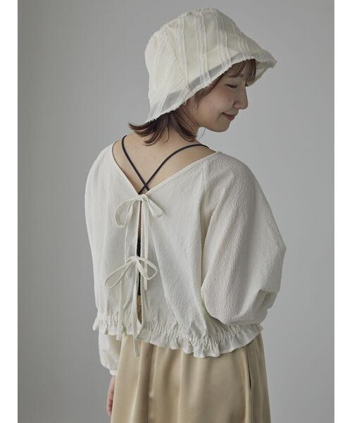 Te chichi TERRASSE（テチチテラス）の「【抗菌防臭】ランダムテレコカップ付キャミソール（キャミソール・レディース・ブラック/オフホワイト/ホワイト・F）」の5枚目の写真