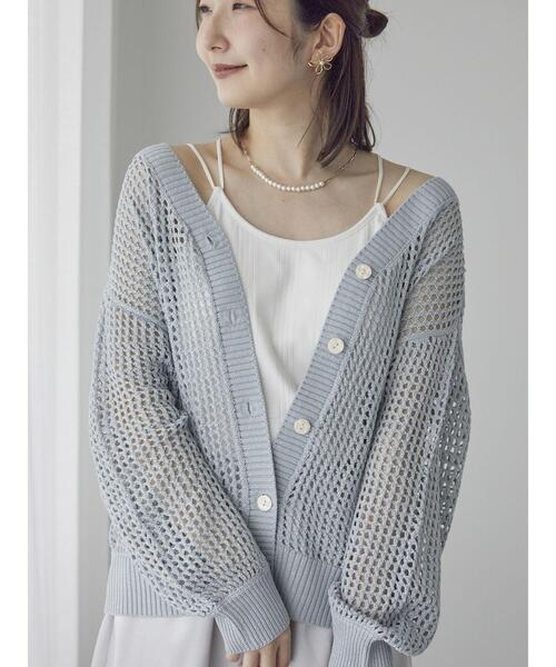 Te chichi TERRASSE（テチチテラス）の「【抗菌防臭】ランダムテレコカップ付キャミソール（キャミソール・レディース・ブラック/オフホワイト/ホワイト・F）」の10枚目の写真