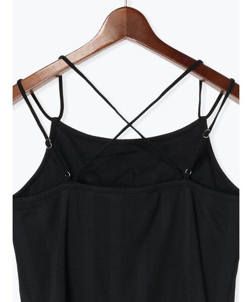 Te chichi TERRASSE（テチチテラス）の「【抗菌防臭】ランダムテレコカップ付キャミソール（キャミソール・レディース・ブラック/オフホワイト/ホワイト・F）」の16枚目の写真