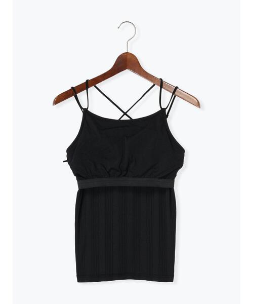 Te chichi TERRASSE（テチチテラス）の「【抗菌防臭】ランダムテレコカップ付キャミソール（キャミソール・レディース・ブラック/オフホワイト/ホワイト・F）」の18枚目の写真