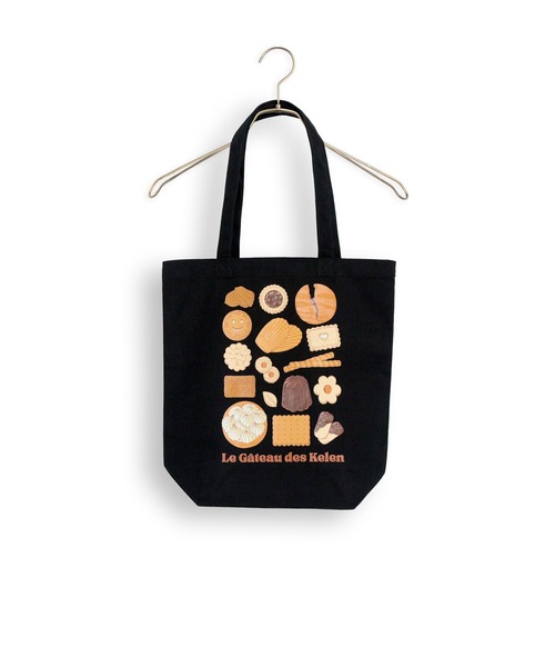 Kelen(ケレン)の「「KELEN/ケレン」ガトープリントトート / GATEAU TOTE(トートバッグ・レディース・ナチュラル/レッド/カーキ/ブラック・FREE)」の5枚目の写真