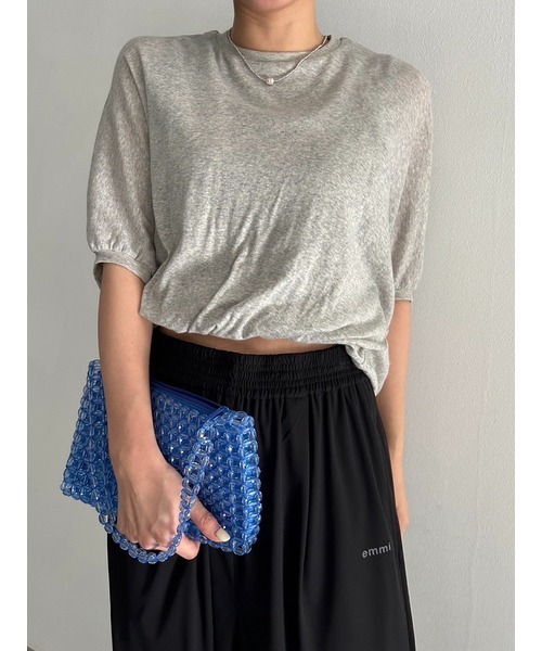 emmi（エミ）の「eco ラッシュガードパラシュートパンツ（その他パンツ・レディース・ブラック/オフホワイト・FREE）」の20枚目の写真