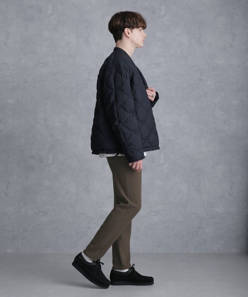 Apo(s)ture(アポスチャー)の「PETE-001/杢調ツイルピーチスキニーパンツ(その他パンツ・メンズ・グレー/ブラック/モカ/ネイビー・L/M/S/XS/XL)」の15枚目の写真