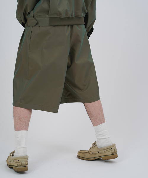 WILLY CHAVARRIA(ウィリーチャバリア)の「【THE SEED BY WILLY CHAVARRIA】ギャバショーツ(その他パンツ・メンズ・カーキ/ブラック・40/42)」の6枚目の写真