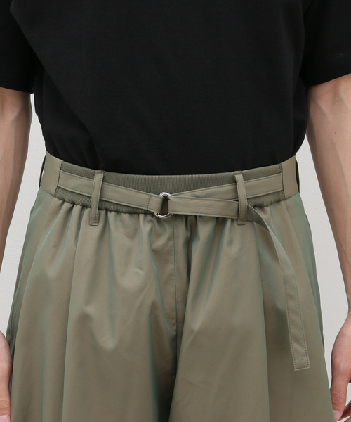 WILLY CHAVARRIA(ウィリーチャバリア)の「【THE SEED BY WILLY CHAVARRIA】ギャバショーツ(その他パンツ・メンズ・カーキ/ブラック・40/42)」の14枚目の写真