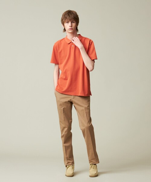 J.PRESS(ジェイプレス)の「【WEB限定】カノコポロシャツ(ポロシャツ・メンズ・オレンジ系/ベージュ系/グリーン系/ブラウン系/ネイビー系/グレー系・SMALL/MEDIUM/LARGE/X-LARGE)」の8枚目の写真