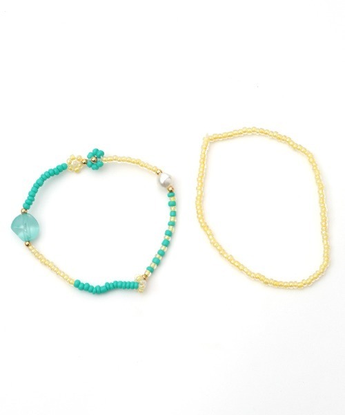 チチカカ（チチカカ）の「チコフロルセットブレスレット（ブレスレット・レディース・ブルー/イエロー/パープル・FREE）」の6枚目の写真