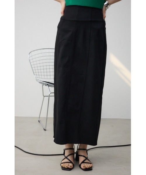 AZUL by moussy（アズールバイマウジー）の「スーパーストレッチ美タイトスカート（スカート・レディース・ブラック/アイボリー/グレー・MEDIUM/SMALL）」の2枚目の写真