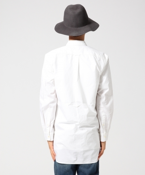 RAGEBLUE(レイジブルー)の「40/ロングシャツ長袖/569176(シャツ/ブラウス・メンズ・ネイビー/オリーブ/ホワイト・MEDIUM/LARGE)」の7枚目の写真