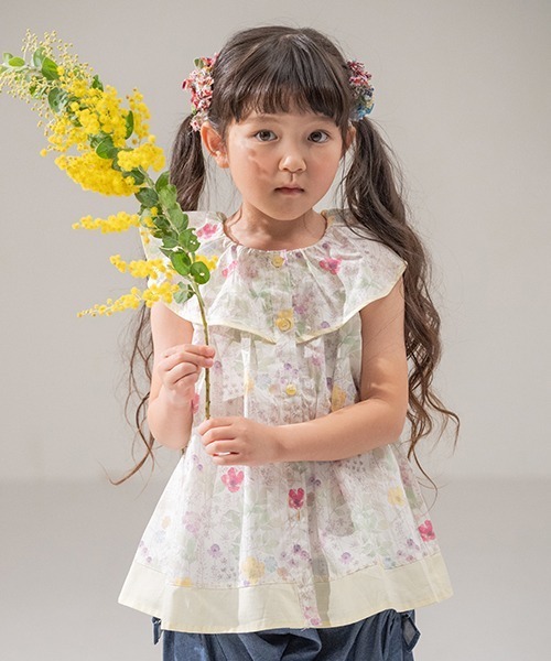 SENSE OF WONDER 花柄チュニック 110cm（セール】Irmaチュニック