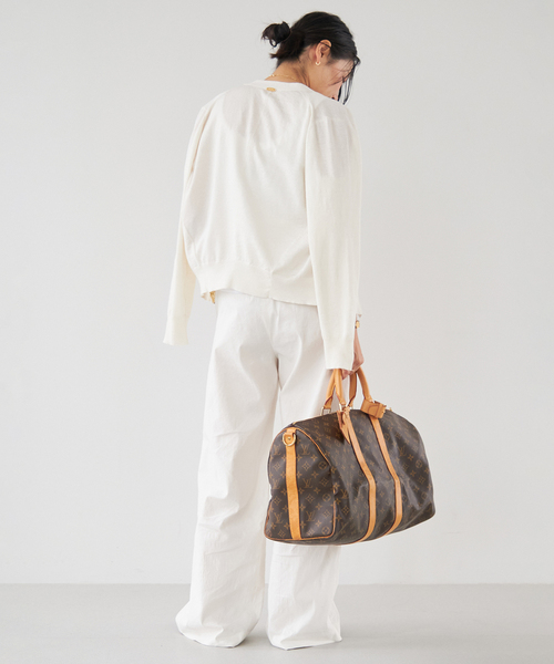 Deuxieme Classe(ドゥーズィエムクラス)の「*BRONZER RICH カーディガン(カーディガン/ボレロ・レディース・ベージュ/ホワイト・FREE)」の10枚目の写真