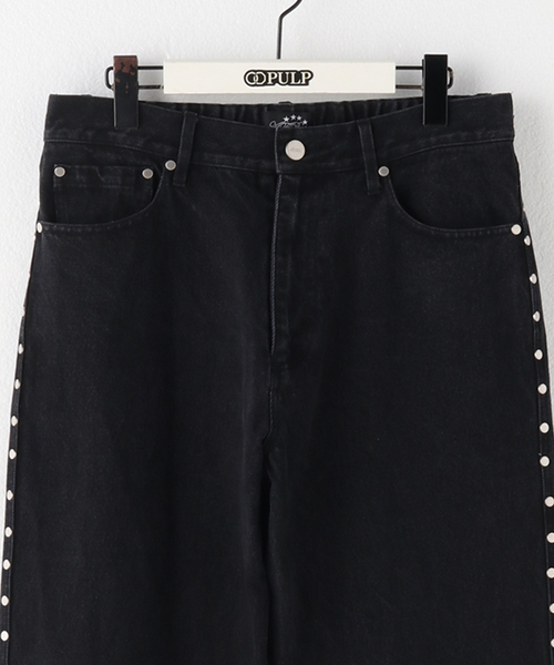 AFB パンツ　最終値下げ セール】【AFB / エーエフビー】STRAIGHT STUDDED PANTS（その他