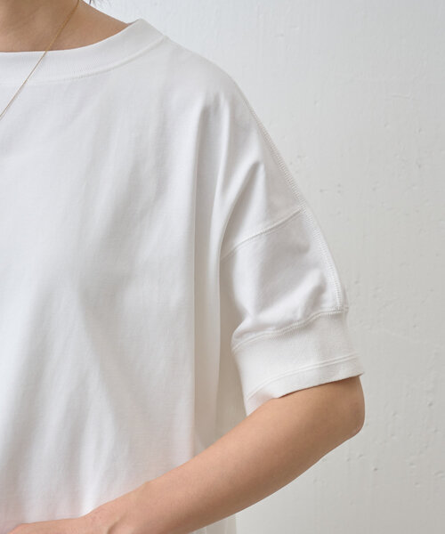 BEARDSLEY(ビアズリー)の「刺しゅう入りドルマンT(Tシャツ/カットソー・レディース・ライトベージュ/ホワイト・FREE)」の9枚目の写真