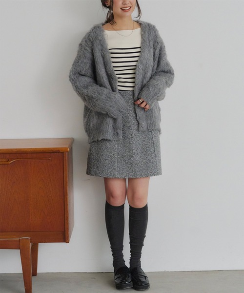 モヘアライク　カーディガン WEGO カーディガン WEGO/モヘアライクBIGカーディガン メンズ