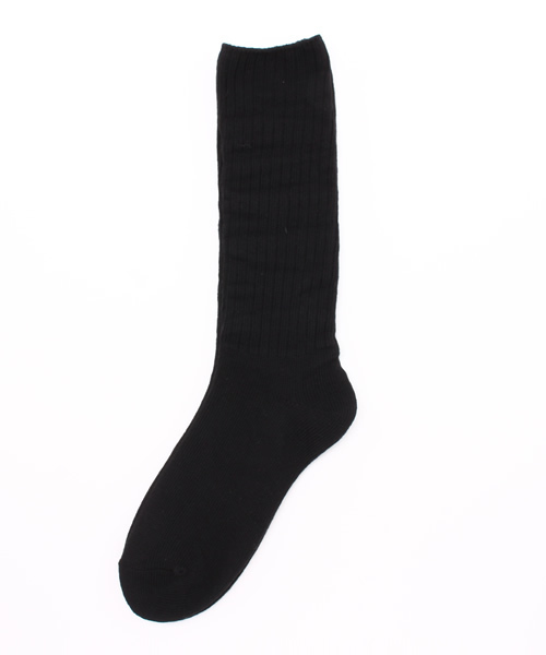 WEGO(ウィゴー)の「WEGO/クシュクシュソックス(ソックス/靴下・レディース・ブラック/ブラウン/グレー/ネイビー/キャメル/ワイン/カーキ/ホワイト・FREE)」の2枚目の写真