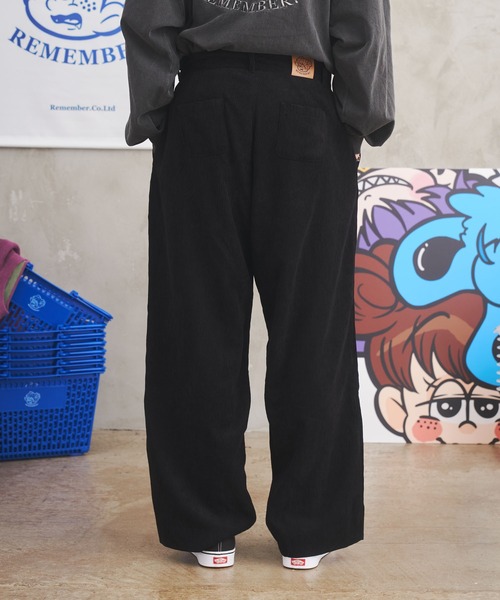 Remember.(リメンバー)の「Corduroy Wide Pants / コーデュロイワイドパンツ / セットアップ可能(その他パンツ・メンズ・ブラック/ネイビー・SMALL/MEDIUM/LARGE)」の20枚目の写真