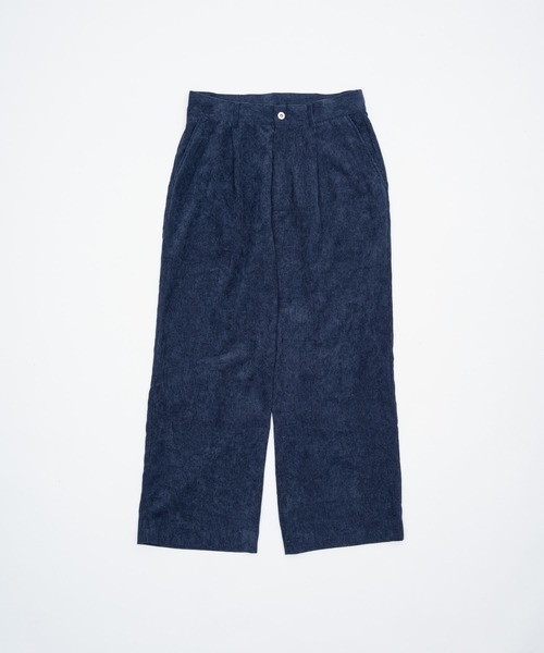 Remember.(リメンバー)の「Corduroy Wide Pants / コーデュロイワイドパンツ / セットアップ可能(その他パンツ・メンズ・ブラック/ネイビー・SMALL/MEDIUM/LARGE)」の7枚目の写真