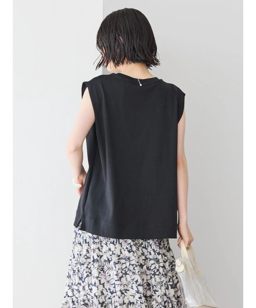 tシャツ フィブリルショルダータックノースリプルオーバー レディース フィブリルショルダータックノースリプルオーバー｜スピック