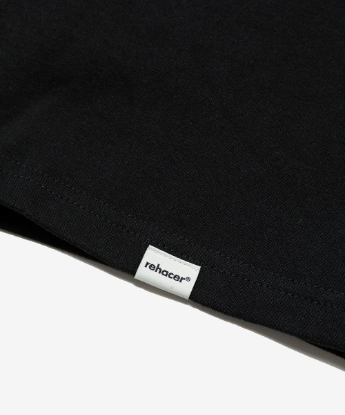 rehacer(レアセル)の「rehacer : New Day Logo Pocket CS / ニューデイ ロゴ ポケットカットソー(Tシャツ/カットソー・メンズ・ホワイト/ブラック・SMALL/MEDIUM/LARGE)」の14枚目の写真