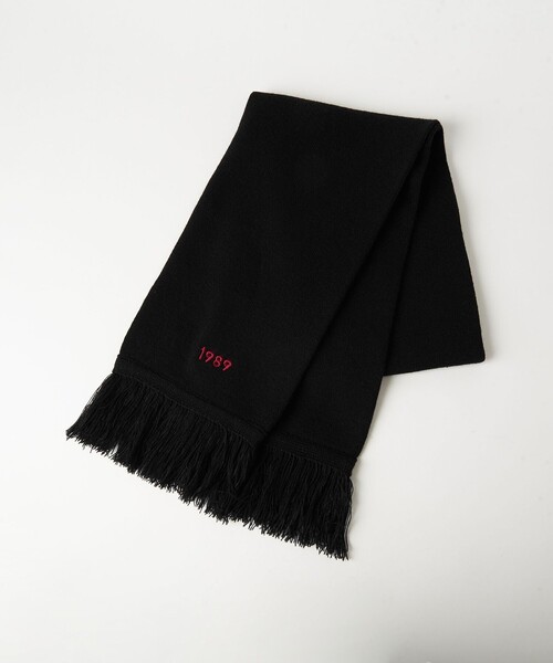 BEAUTY&YOUTH UNITED ARROWS（ビューティーアンドユースユナイテッドアローズ）の「1989 ソリッドニット マフラー/ブラック（ストール/ショール・レディース・ブラック・FREE）」の4枚目の写真