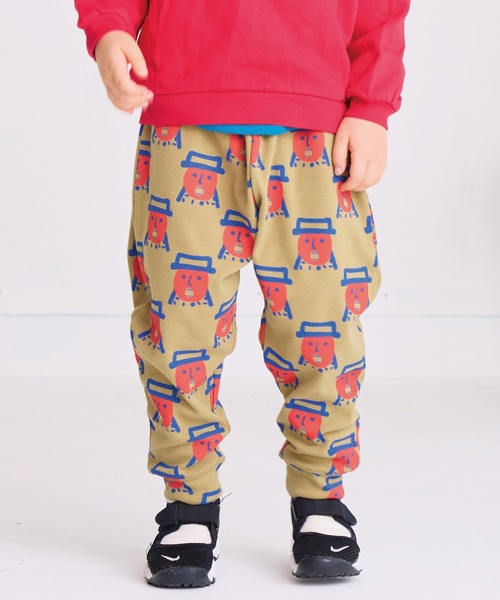 HOGAN RANCH WEAR(ホーガンランチウエア)の「ソウガラサルエルロングパンツ(その他パンツ・キッズ・グレー/オフホワイト/マルチ/ピンク/イエロー/ブラック/ベージュ/グリーン/ストライプ/ブラック系その他・100/130/80/120/110/90/70/95)」の6枚目の写真