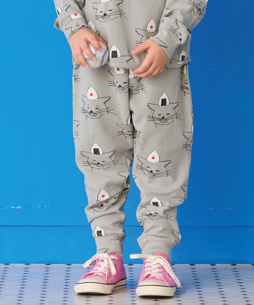 HOGAN RANCH WEAR(ホーガンランチウエア)の「ソウガラサルエルロングパンツ(その他パンツ・キッズ・グレー/オフホワイト/マルチ/ピンク/イエロー/ブラック/ベージュ/グリーン/ストライプ/ブラック系その他・100/130/80/120/110/90/70/95)」の5枚目の写真