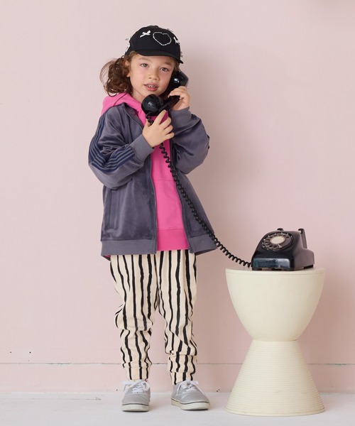 HOGAN RANCH WEAR(ホーガンランチウエア)の「ソウガラサルエルロングパンツ(その他パンツ・キッズ・グレー/オフホワイト/マルチ/ピンク/イエロー/ブラック/ベージュ/グリーン/ストライプ/ブラック系その他・100/130/80/120/110/90/70/95)」の17枚目の写真