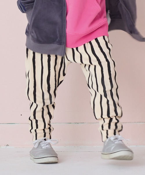 HOGAN RANCH WEAR(ホーガンランチウエア)の「ソウガラサルエルロングパンツ(その他パンツ・キッズ・グレー/オフホワイト/マルチ/ピンク/イエロー/ブラック/ベージュ/グリーン/ストライプ/ブラック系その他・100/130/80/120/110/90/70/95)」の13枚目の写真