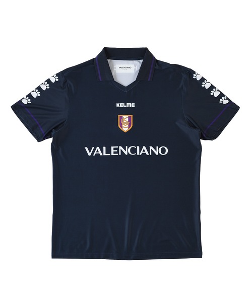 ROOPTOKYO（ループトウキョウ）の「VALENCIANO BY KELME/ バレンシアーノバイケレメ GALA SOCCER TOP 半袖シャツ ゲームシャツ プラシャツ（Tシャツ/カットソー・メンズ・パープル/ネイビー・XL/M/L）」の2枚目の写真